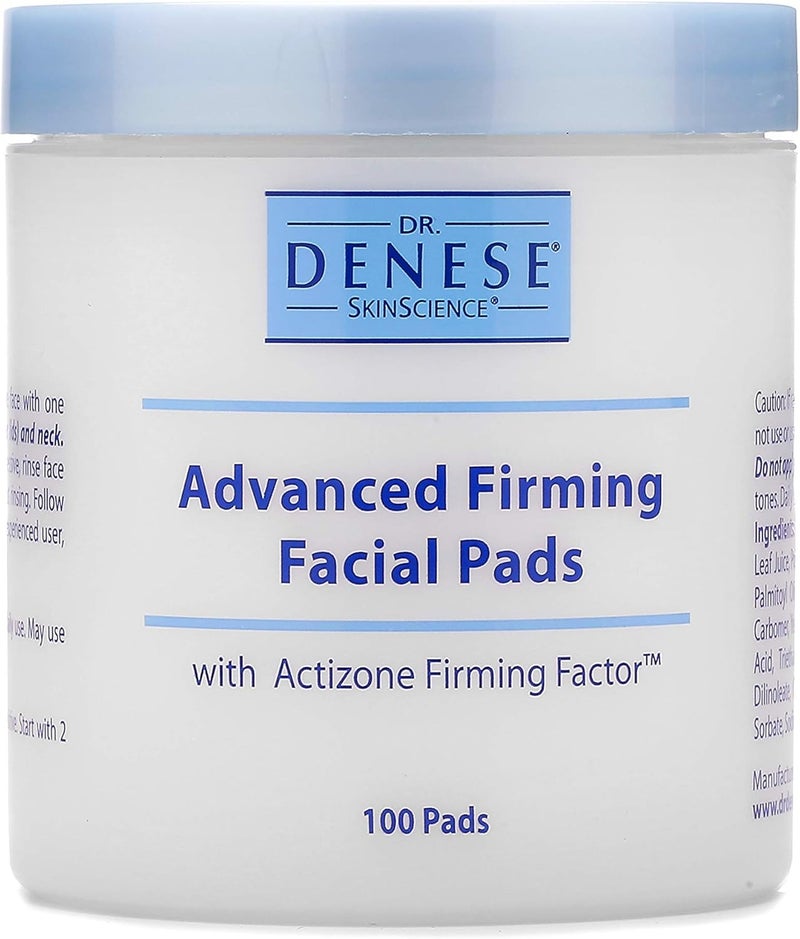Dr. Denese Advanced Firming Facial Pads with Actizone Firming Factor - 100 Count - Image 1